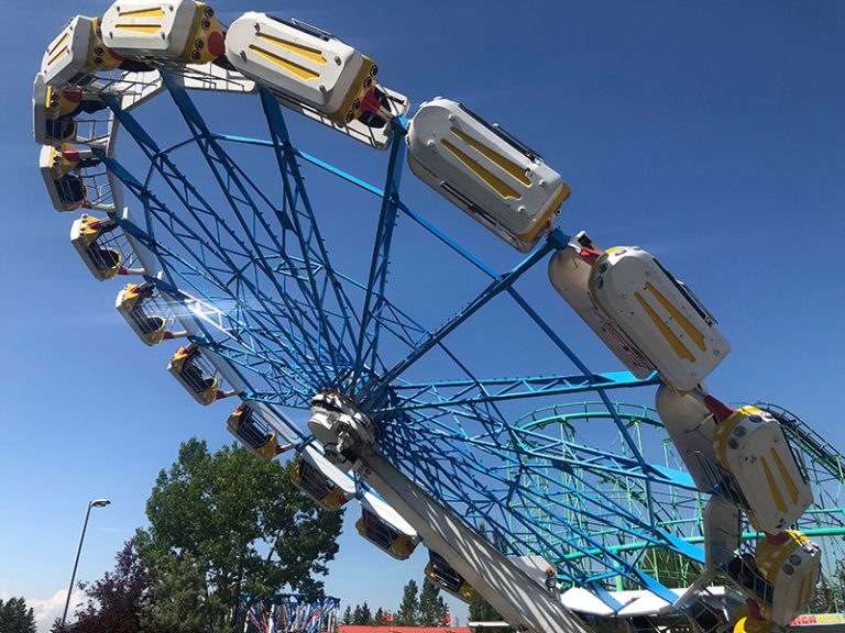 calaway park bumper cars