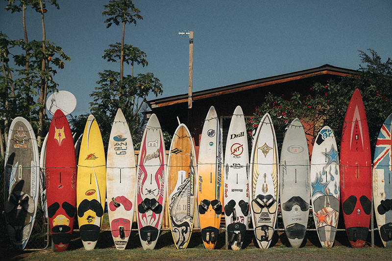 surfboard in kauai